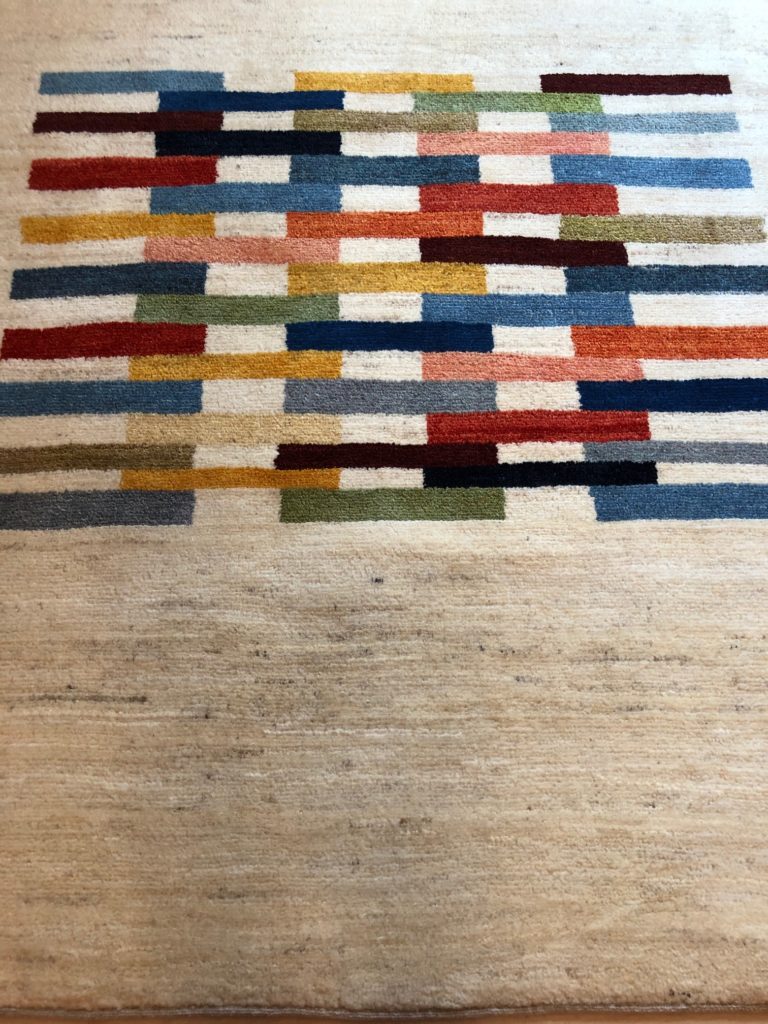 Zollanvari Designer Gabbeh Teppich 193 x 155 cm – Morgenland-Bazar