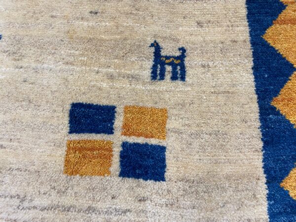 Gabbeh Perser Teppich 202 x 136 Zollanvari – Bild 5