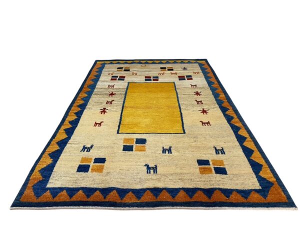 Gabbeh Perser Teppich 202 x 136 Zollanvari – Bild 2