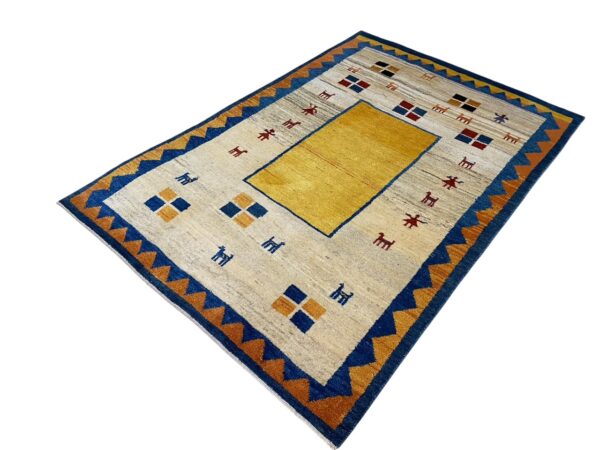 Gabbeh Perser Teppich 202 x 136 Zollanvari – Bild 3