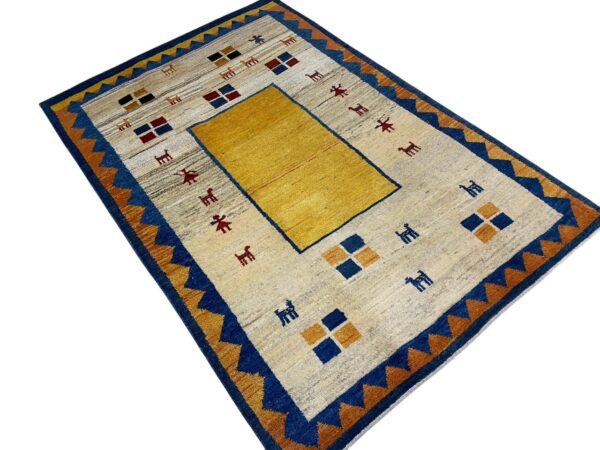 Gabbeh Perser Teppich 202 x 136 Zollanvari – Bild 4
