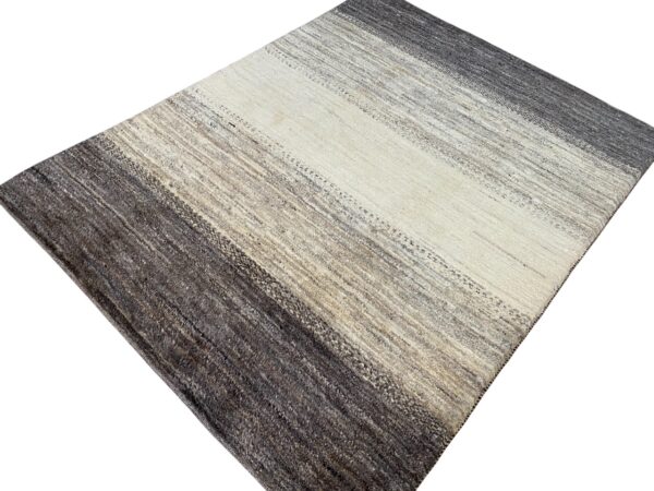 Handgeknüpfter Perser Gabbeh Teppich 194 x 151/ Morgenland Bazar – Bild 3
