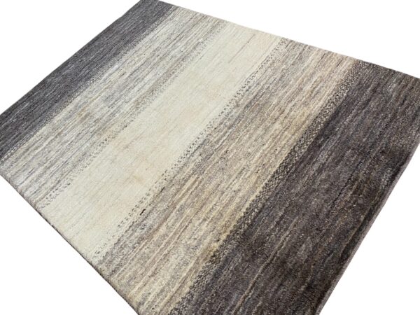 Handgeknüpfter Perser Gabbeh Teppich 194 x 151/ Morgenland Bazar – Bild 4