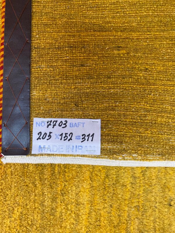 Handgeknüpfter Perserteppich Gabbeh Loribaft 205x152 / Morgenland Bazar – Bild 5