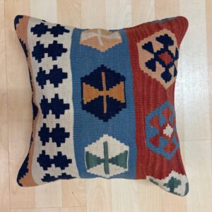 Kelim Kissen  40x40 Handgewebt Unikat