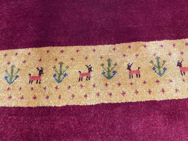 Morgenland Bazar Perser Gabbeh 179x119 Unikat – Bild 7