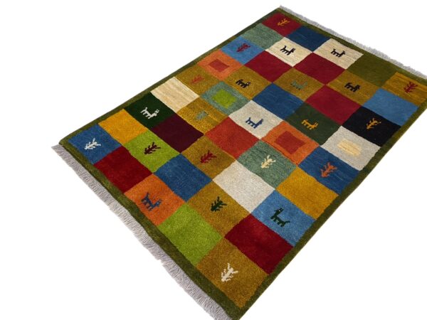 Perser Gabbeh Nomad 148x102 Unikat – Bild 3