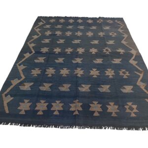 Kelim Teppich Boho Handgewebt 195x148 Morgenland Bazar