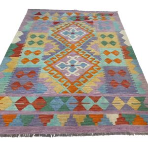 Morgenland Bazar Kelim Teppich Boho 201x146
