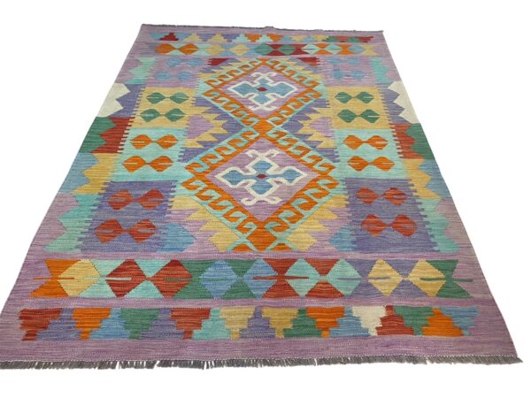 Morgenland Bazar Kelim Teppich Boho 201x146