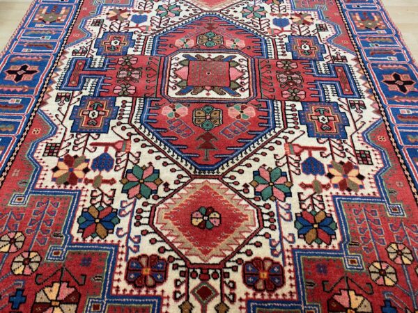 Perserteppich Nahavand 212x143 Handgeknüpft – Bild 5