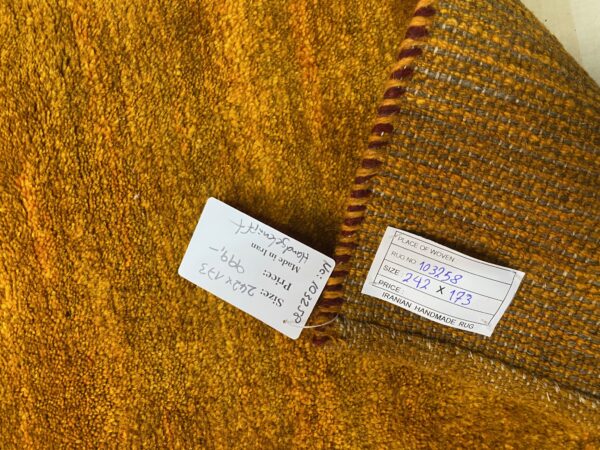Morgenland Bazar Perser Gabbeh Teppich Zahaara 242x173 Unikat – Bild 8
