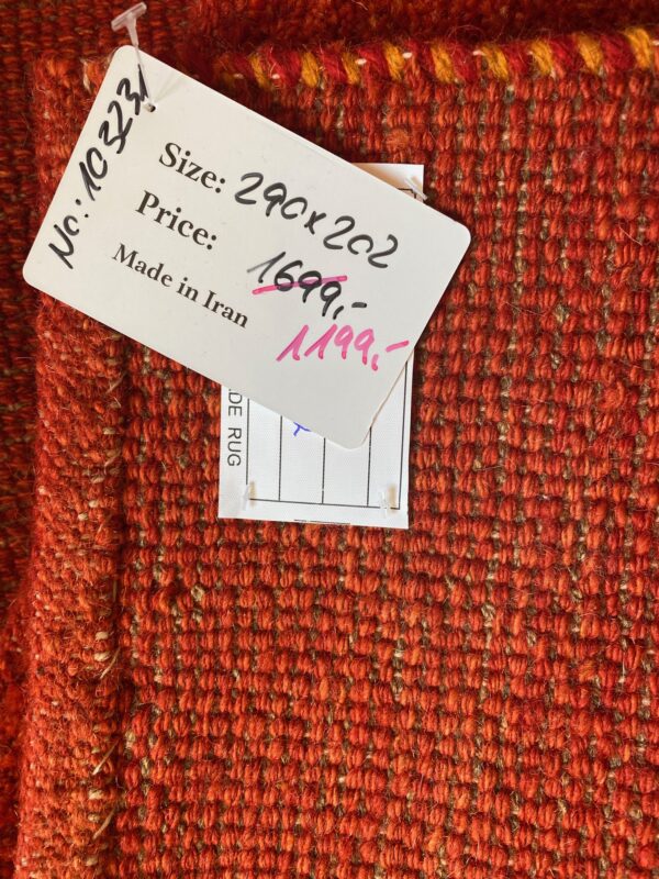 Morgenland Bazar Perser Gabbeh Teppich 290x202 Unikat – Bild 9