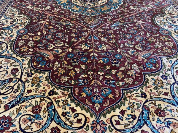 China Seide Orietteppich 255x160 Unikat – Bild 6
