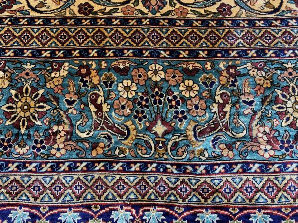 China Seide Orietteppich 255x160 Unikat – Bild 7