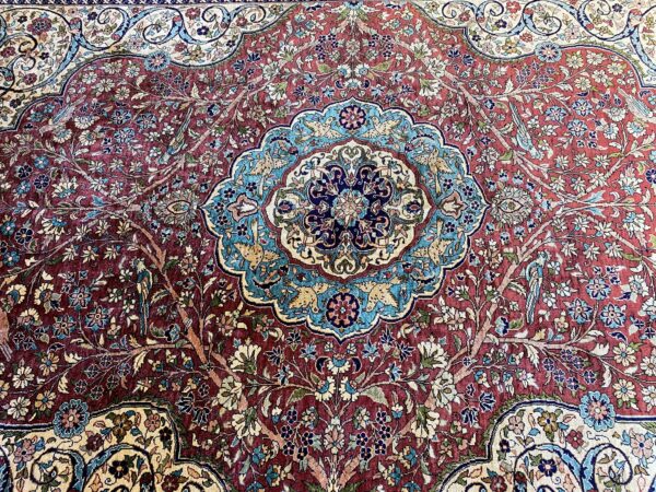 China Seide Orietteppich 255x160 Unikat – Bild 8