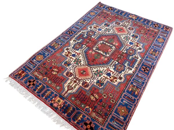 Perserteppich Nahavand 212x143 Handgeknüpft – Bild 3