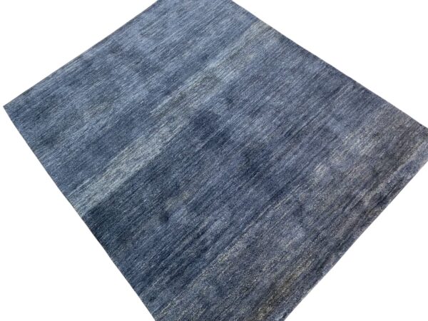 Morgenland Bazar Perser Gabbeh Teppich Blau 192x151 – Bild 4