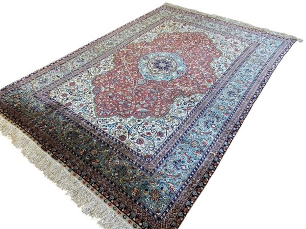 China Seide Orietteppich 255x160 Unikat – Bild 4