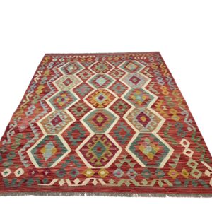 Abuta Kelim Teppich 205x157 Unikat