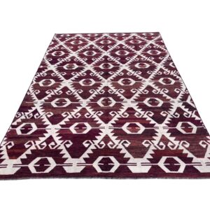 Abada Kelim Teppich 294x192 Unikat Handgewebt