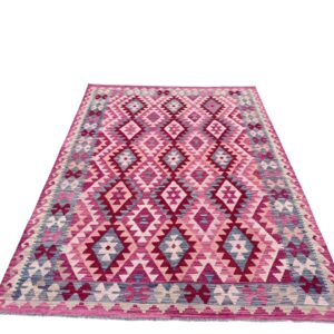 Akbari Afghan Kelim Teppich 250x173 Unikat