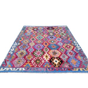 Aslani Kelim Teppich 238x175 Unikat