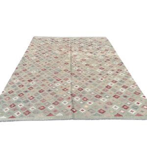 Aban Kelim Teppich 252x183 Handgewebt Unikat