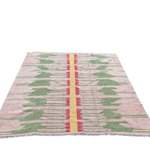Handgewebte Kelim Teppich Viva 180x176 cm