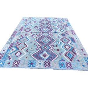 Osasun Kelim Teppich Handgewebt 298x203 Unikat